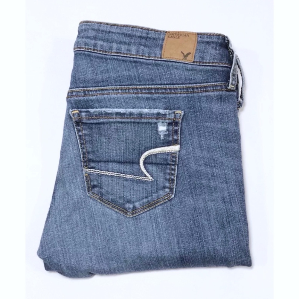 🌻 American Eagle | Distressed Ripped Skinny Jeans